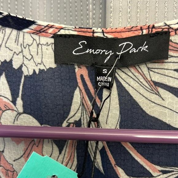 Emery Park Open Front Floral Kimono NWT 30%off w♥️ #76 - Picture 4 of 6